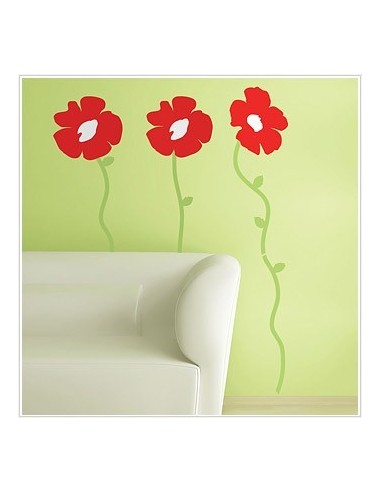 Roommates Poppies Stickers RMK1168GM
