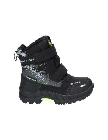 American Club Snow Boots HL10224-BK