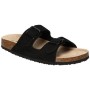 American Club Leather Flip Flops CY155-BK