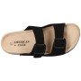 American Club Leather Flip Flops CY155-BK