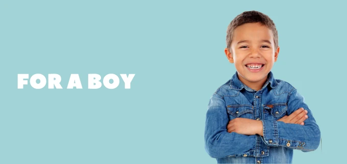 For a boy