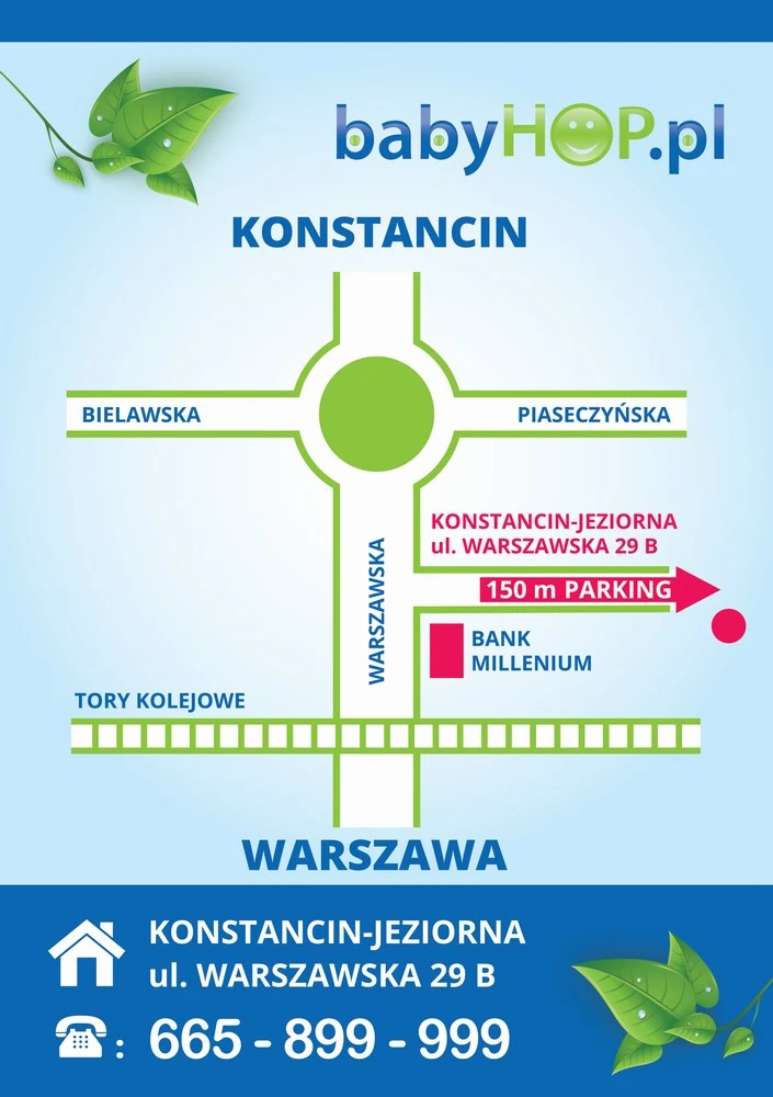Sklep stacjonarny w Konstancinie
